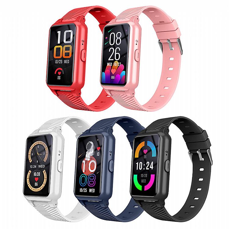 Wonlex S10 4G Health GPS Bracelet with HR, BP, Temperature Monitoring & Fall Detection