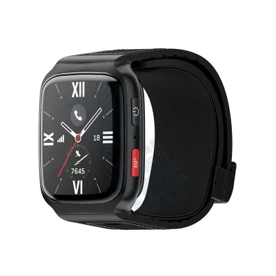 Wonlex HW20 4G GPS Senior Health Smartwatch with Air-Pump Blood Pressure Monitor