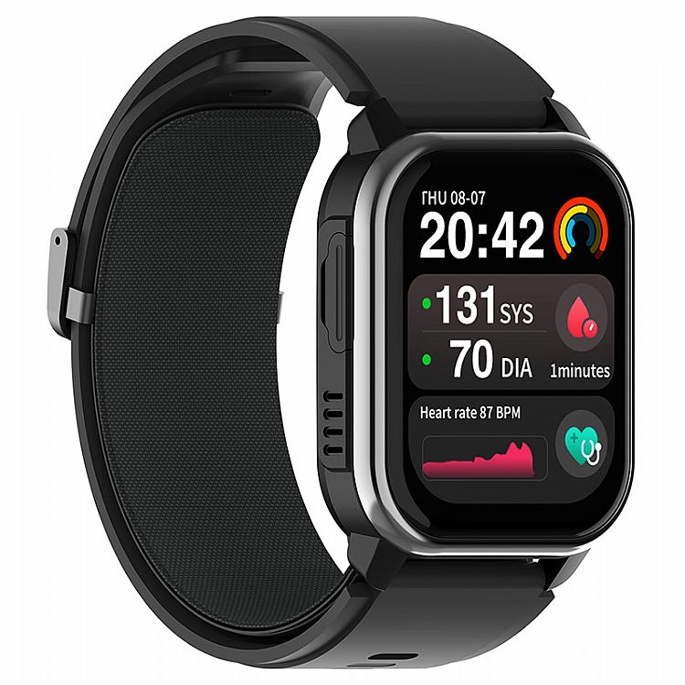 Wonlex HW20Pro 4G Medical Smartwatch for Seniors with Air Pump Blood Pressure Monitor