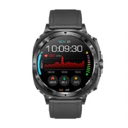 MF18 Advanced Health Smartwatch with 1.43" AMOLED Display, ECG, and Bluetooth Calling