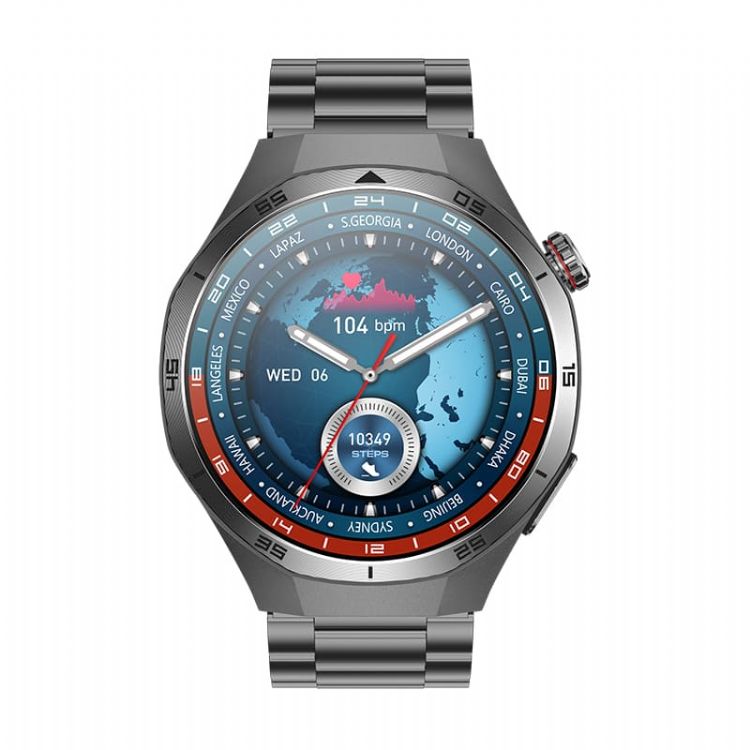 MF20 AMOLED Smart Health Watch with NFC Access, ECG Glass