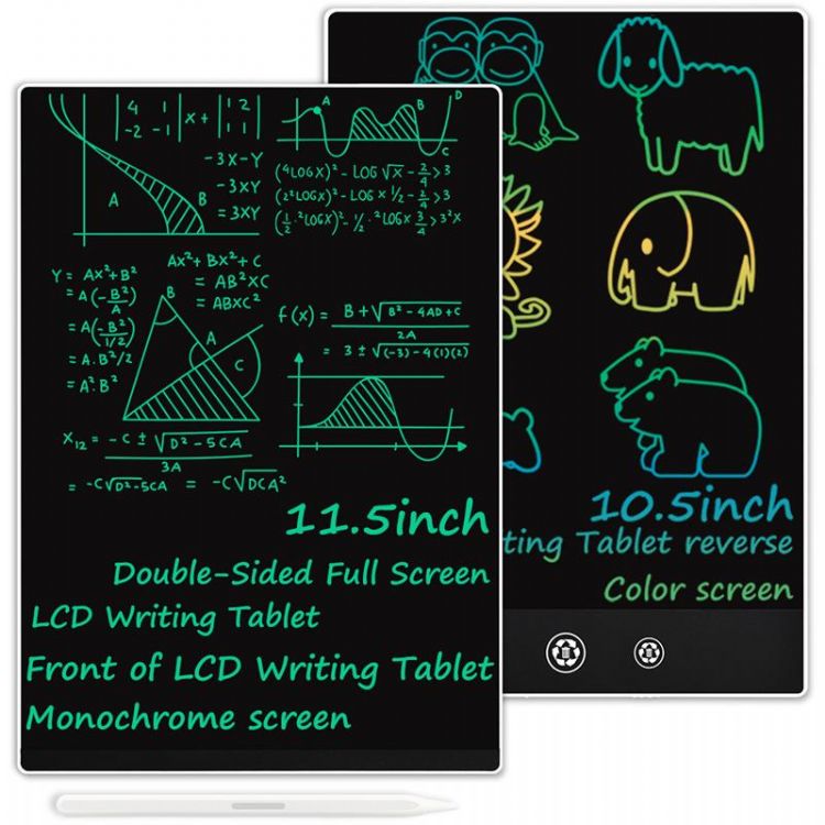 11,5 / 10,5 inch LCD toàn màn hình hai mặt Máy tính bảng viết tay môi trường sáng tạo DN115B