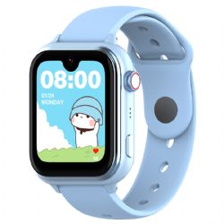 Đồng hồ thông minh GPS AMOLED 4G siêu mỏng hỗ trợ AI KT37 với Android và Google Play