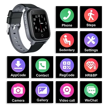 Wonlex Elderly 4G GPS waterproof watch KT17S!