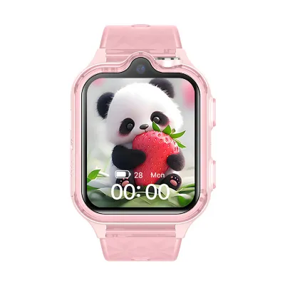 Montre connectée Wonlex KT42 4G à double caméra, IA et Android avec écran HD