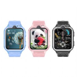 Montre connectée Wonlex KT42 4G à double caméra, IA et Android avec écran HD