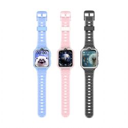 Montre connectée Wonlex KT42 4G à double caméra, IA et Android avec écran HD