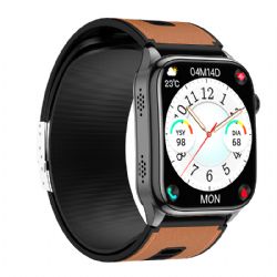 Wonlex MF30 Montre connectée pour seniors ECG et tensiomètre à pompe à air