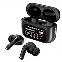 Auriculares inteligentes con IA y cancelación híbrida de ruido