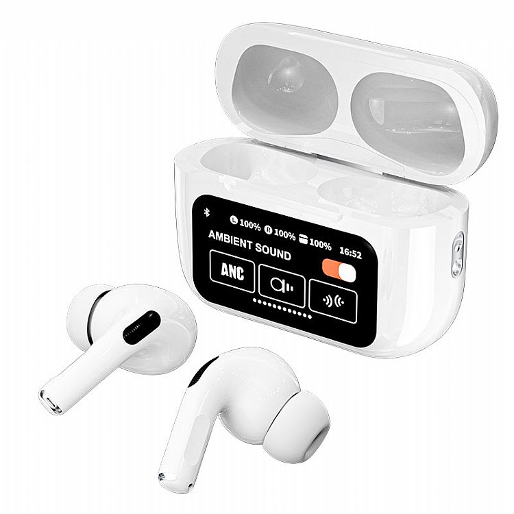 Auriculares inteligentes con IA y cancelación híbrida de ruido