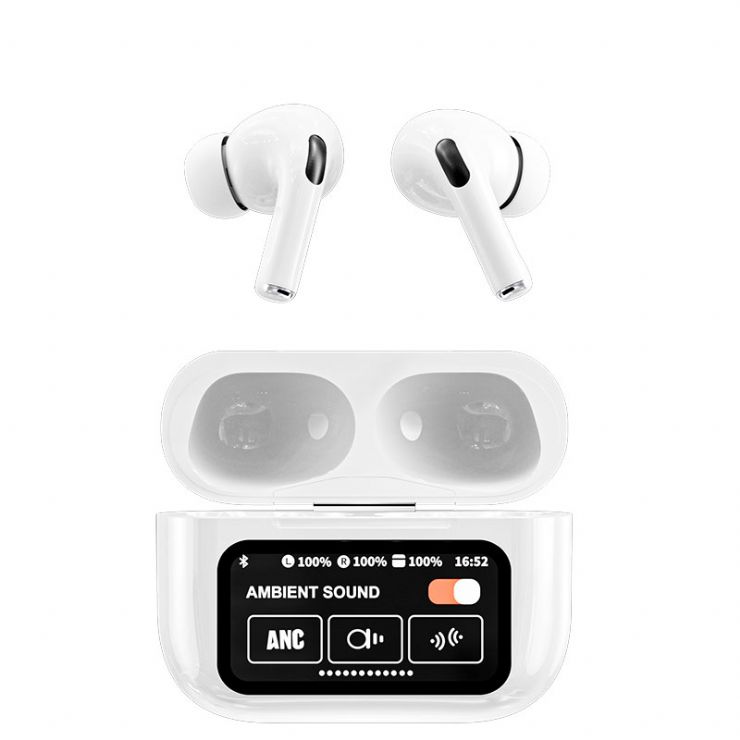 Auriculares inteligentes con IA y cancelación híbrida de ruido