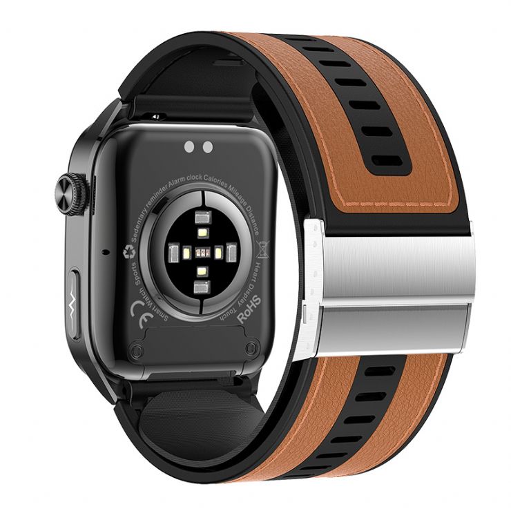 Wonlex MF30 Reloj inteligente para mayores con ECG y tensiómetro de bomba de aire