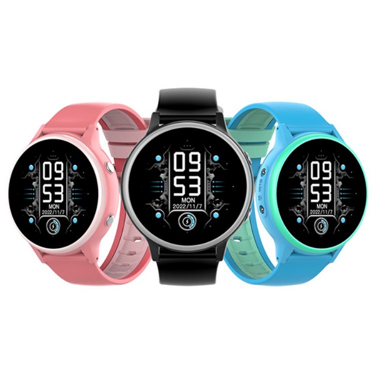 Đồng hồ thông minh GPS SOS trẻ em 4G hình tròn chống nước giá rẻ CT06