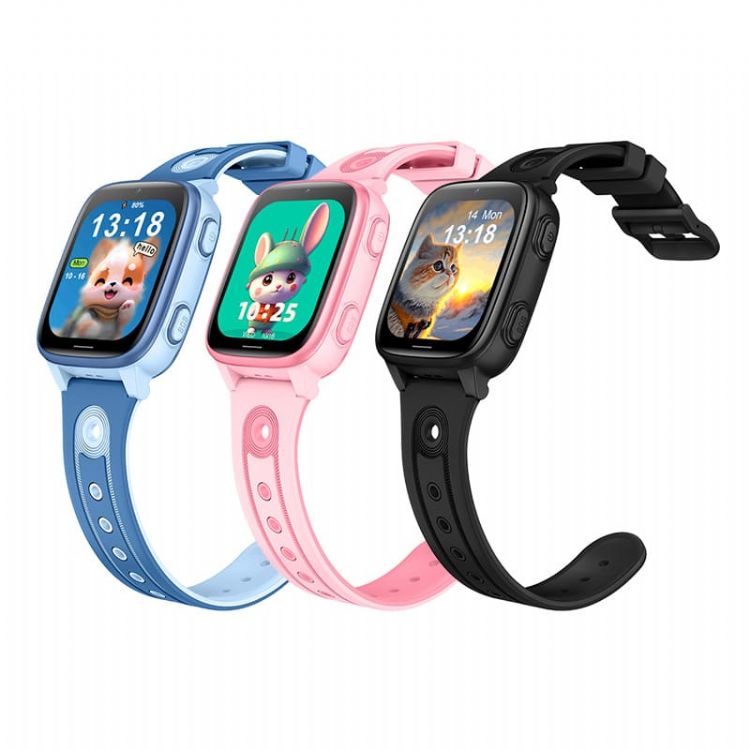 Đồng hồ thông minh trẻ em CT23 4G có GPS và bộ sạc TYPE C