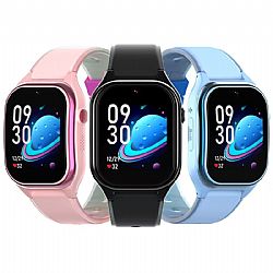 Đồng hồ GPS cho trẻ em Wonlex CT26 4G màn hình nhỏ và cong, tích hợp AI và cảm biến sức khỏe