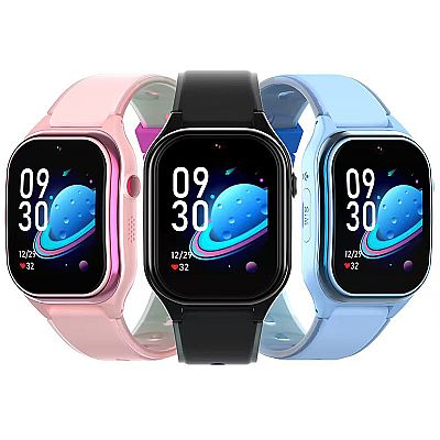 Đồng hồ GPS cho trẻ em Wonlex CT26 4G màn hình nhỏ và cong, tích hợp AI và cảm...