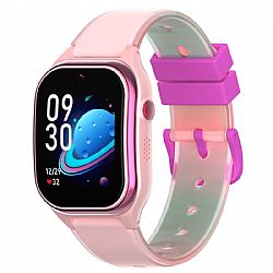 Đồng hồ GPS cho trẻ em Wonlex CT26 4G màn hình nhỏ và cong, tích hợp AI và cảm biến sức khỏe