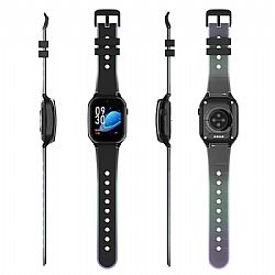 Đồng hồ GPS cho trẻ em Wonlex CT26 4G màn hình nhỏ và cong, tích hợp AI và cảm biến sức khỏe