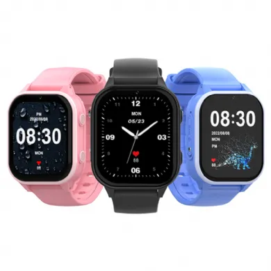 Mới 4g Android Màn HÌNH LỚN GPS Sos Videocall Trẻ Em SmartWatch KT19