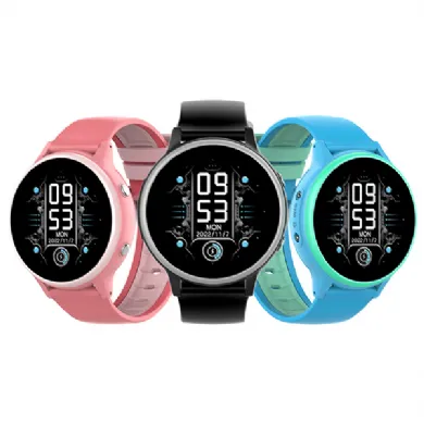 4G дешевая круглая водонепроницаемая сим-карта GPS SOS Children SmartWatch CT06