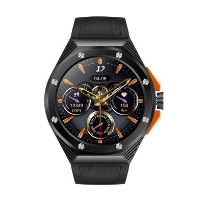 Спортивные круглые мужские умные часы с Bluetooth для взрослых DW08